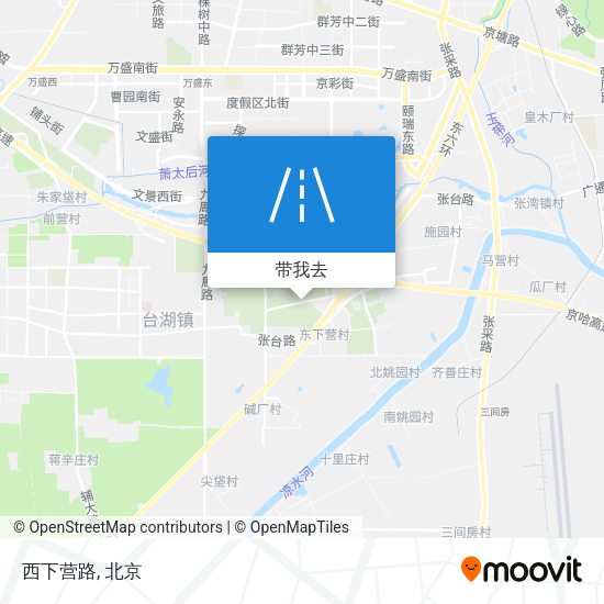 西下营路地图