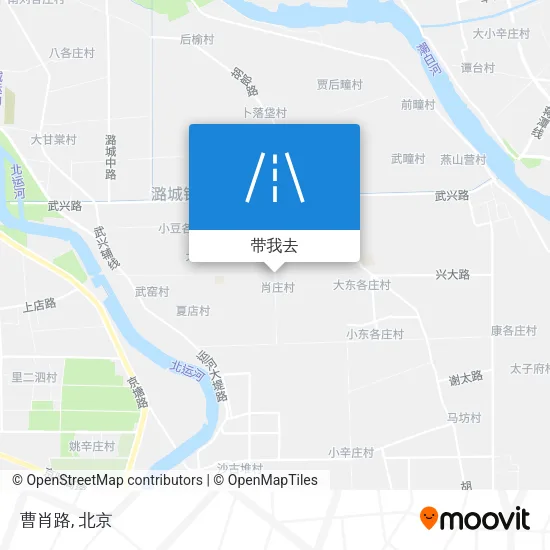 曹肖路地图