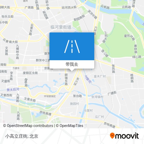 小高立庄街地图