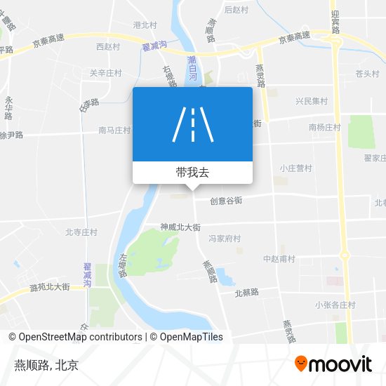 燕顺路地图