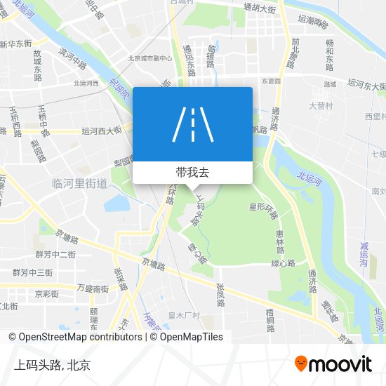 上码头路地图