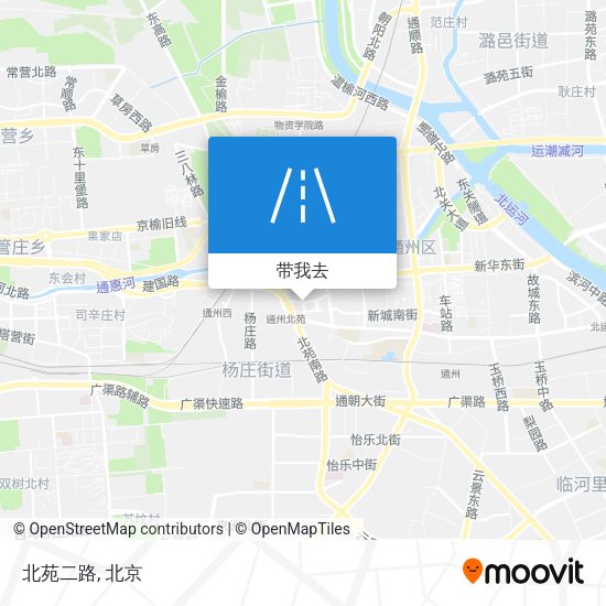 北苑二路地图
