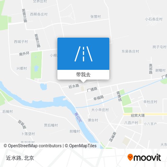 近水路地图