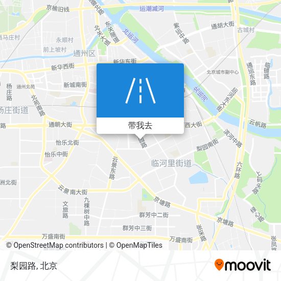 梨园路地图