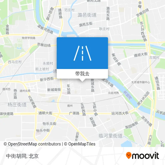 中街胡同地图