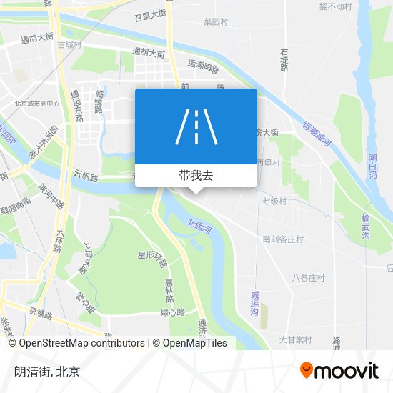朗清街地图