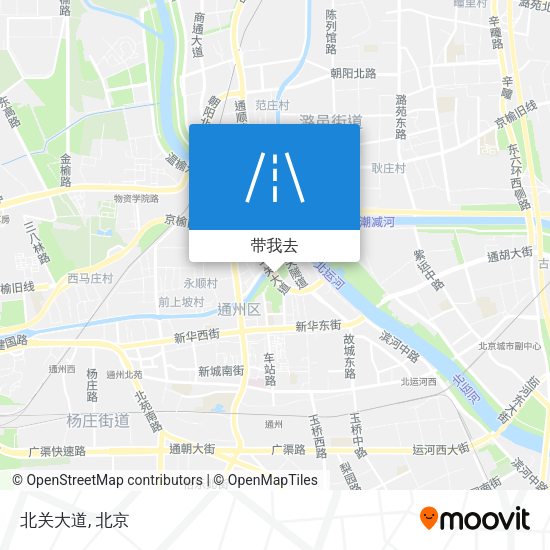 北关大道地图