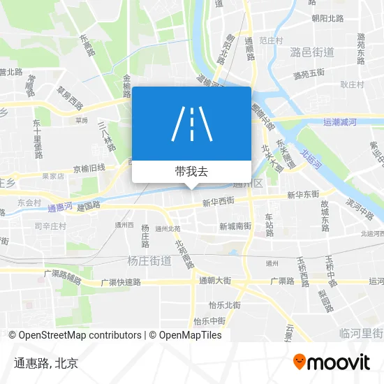 通惠路地图
