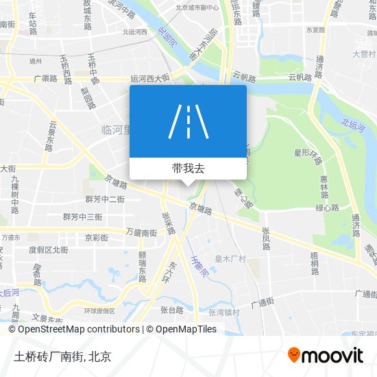 土桥砖厂南街地图