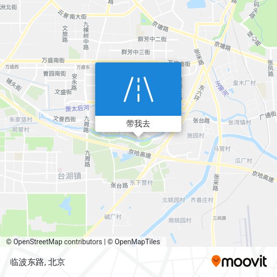 临波东路地图