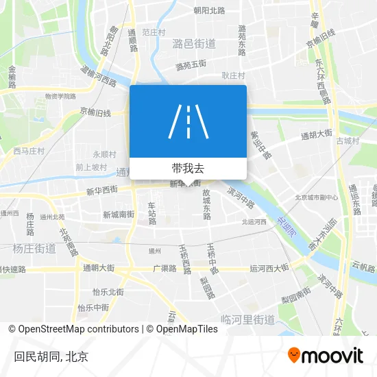 回民胡同地图