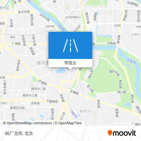 砖厂北街地图