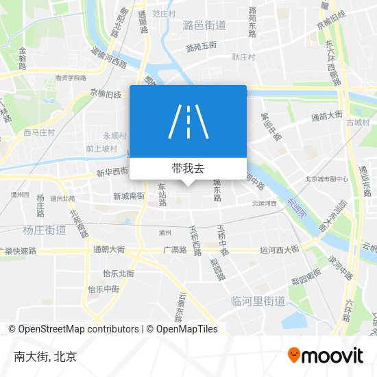 南大街地图