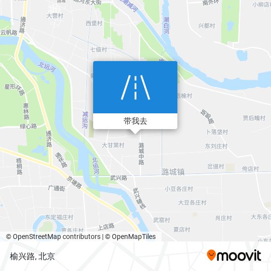 榆兴路地图