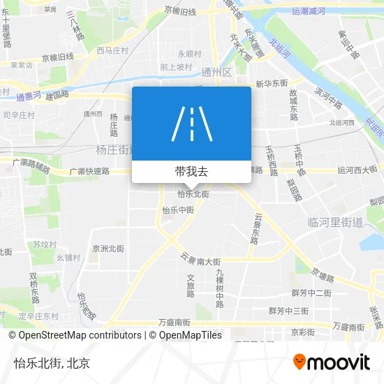 怡乐北街地图