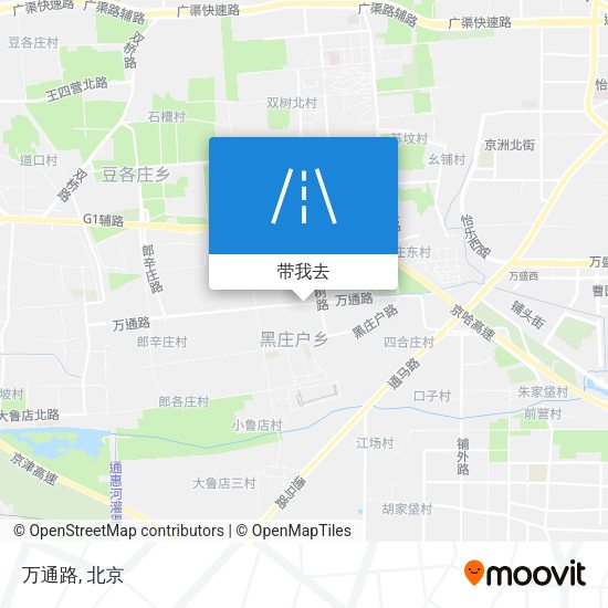 万通路地图
