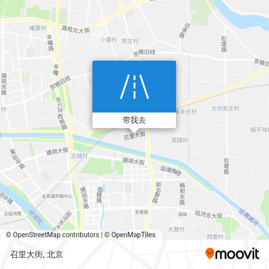 召里大街地图