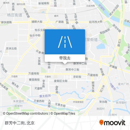 群芳中二街地图