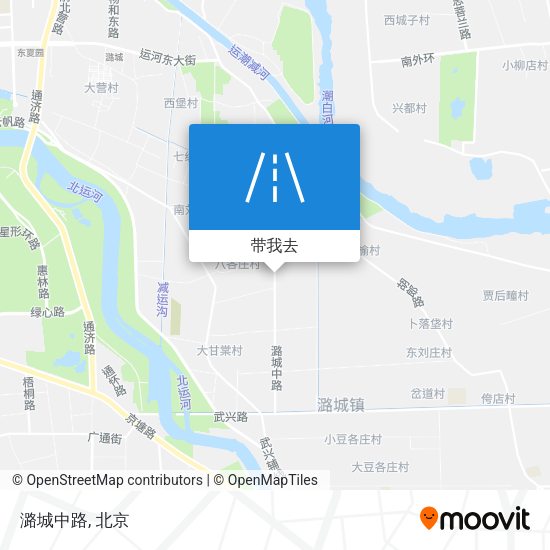 潞城中路地图