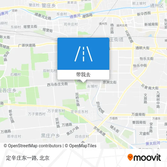 定辛庄东一路地图