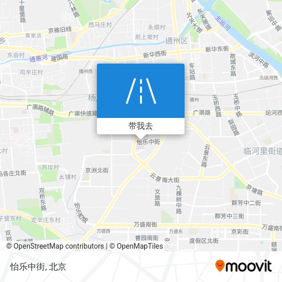 怡乐中街地图