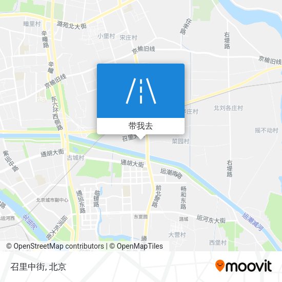 召里中街地图