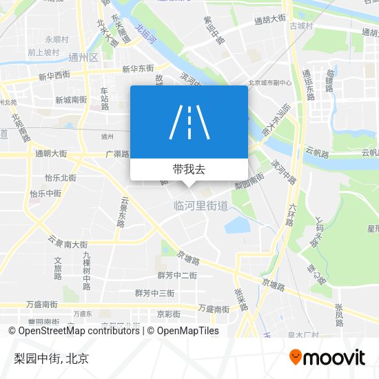 梨园中街地图