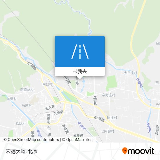 宏德大道地图