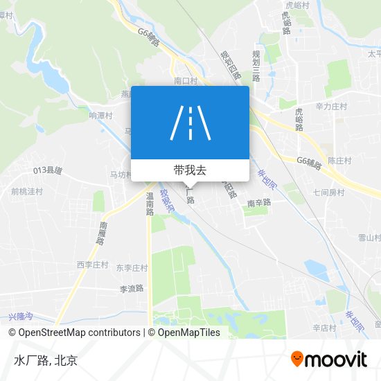 水厂路地图