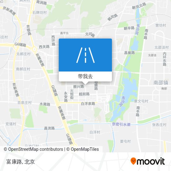 富康路地图
