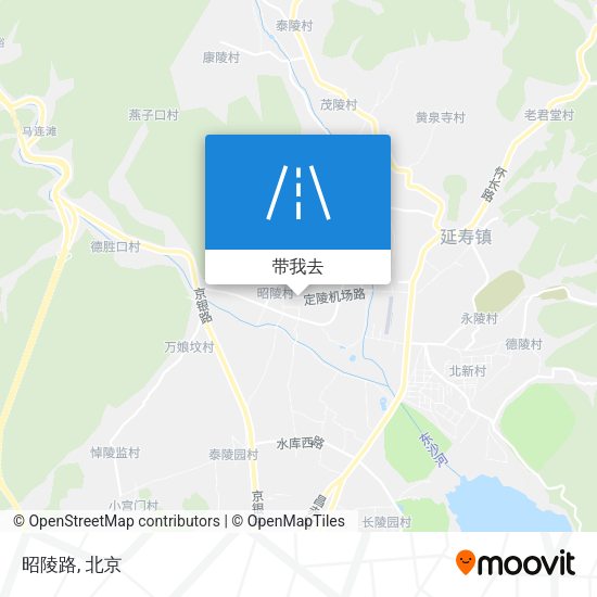 昭陵路地图