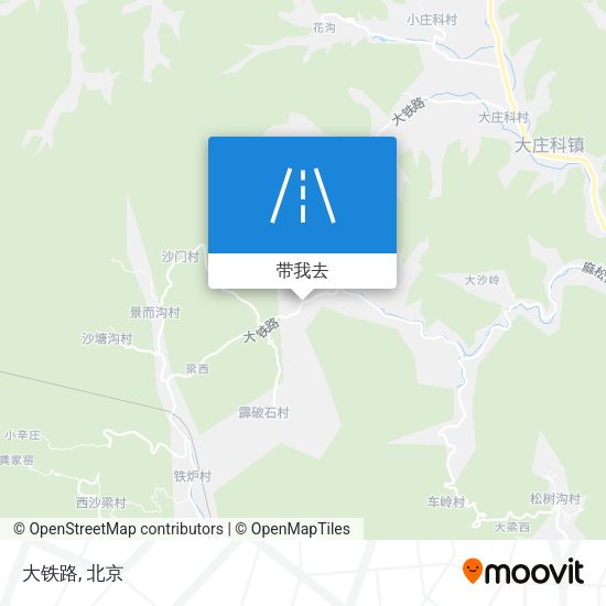 大铁路地图