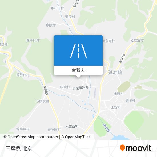 三座桥地图