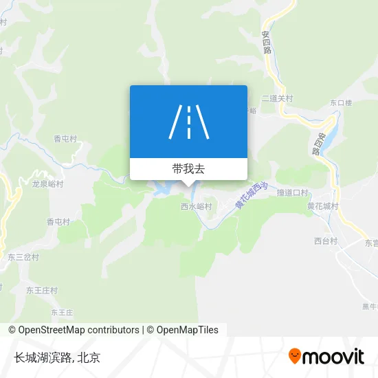 长城湖滨路地图