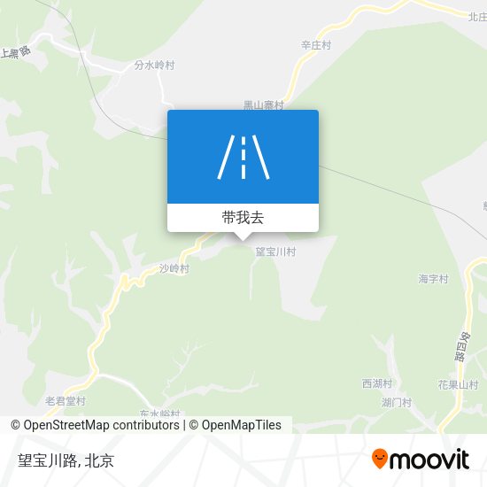 望宝川路地图