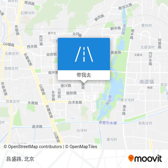 昌盛路地图