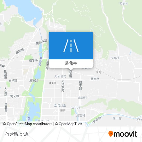 何营路地图