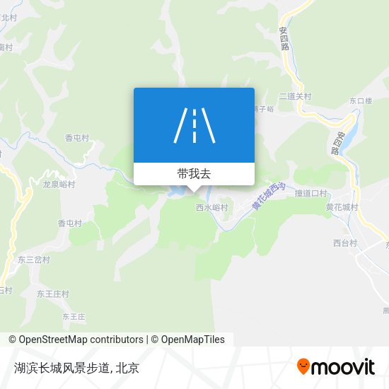 湖滨长城风景步道地图