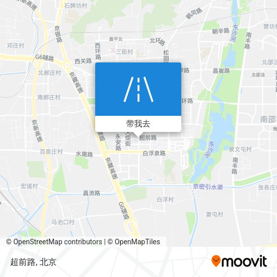 超前路地图