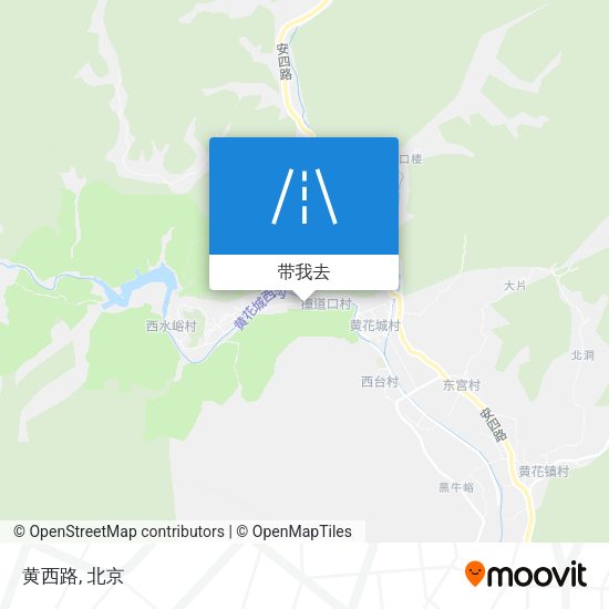 黄西路地图