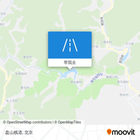 盘山栈道地图