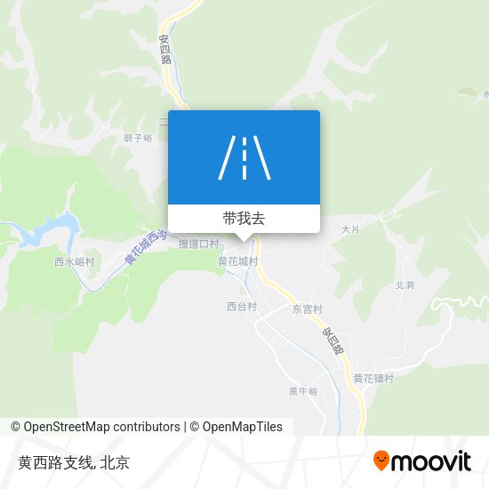 黄西路支线地图