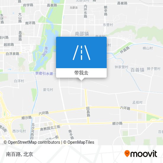 南百路地图