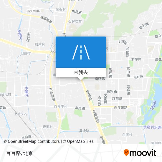 百百路地图