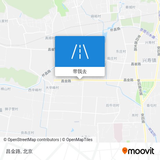 昌金路地图