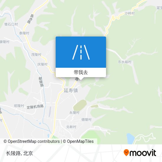 长陵路地图