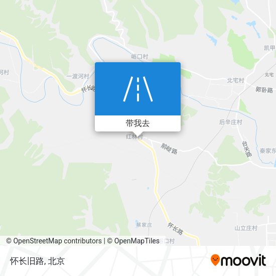 怀长旧路地图