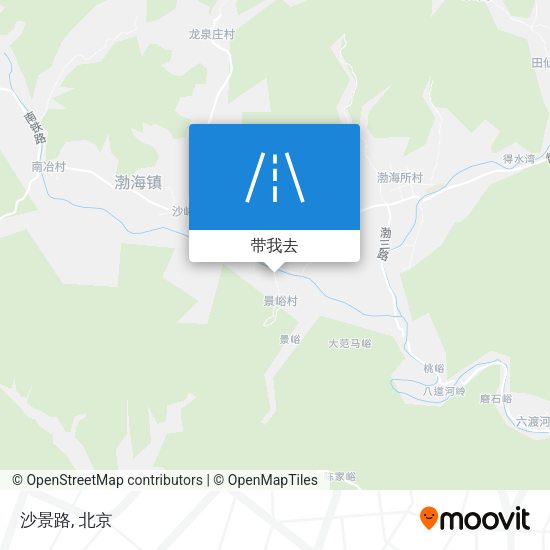 沙景路地图