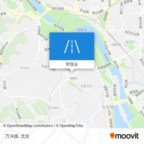 万兴路地图