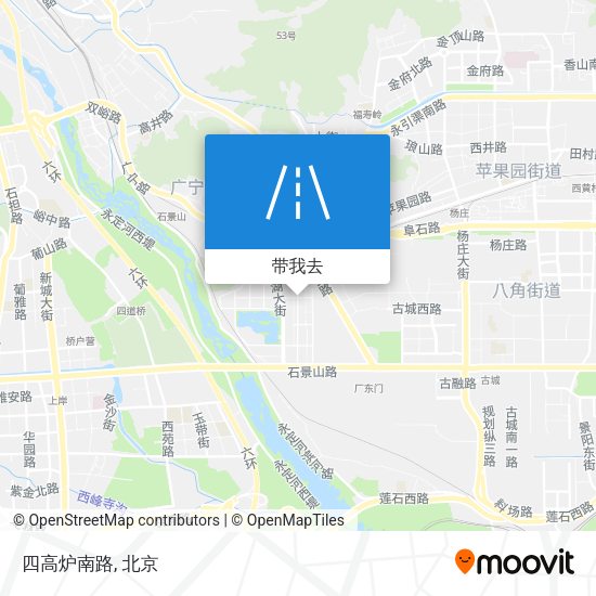 四高炉南路地图